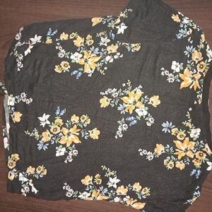 Flower crop top